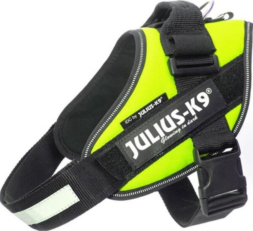 IDC® Hundesele - UV Neon Green (0)