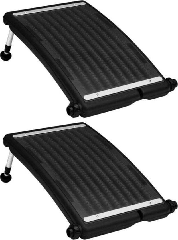 Solcellepanel for basseng buet 2 stk 72,5x46 cm