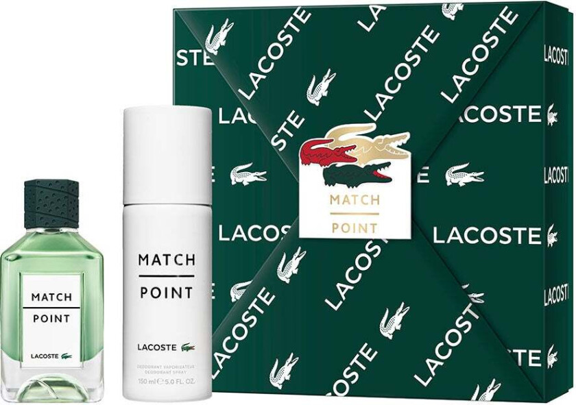 Match Point EdT Gift Set, Parfymesett herre