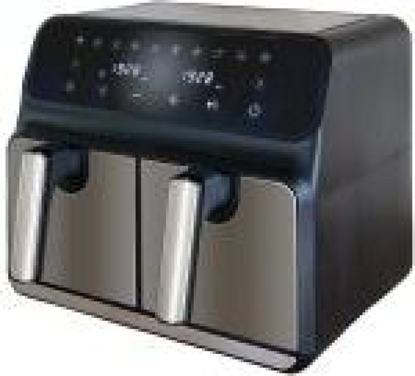 Unold 58685, luftfrityrkoker, 8 l, 60 °C, 200 °C, 60 min., dobbel
