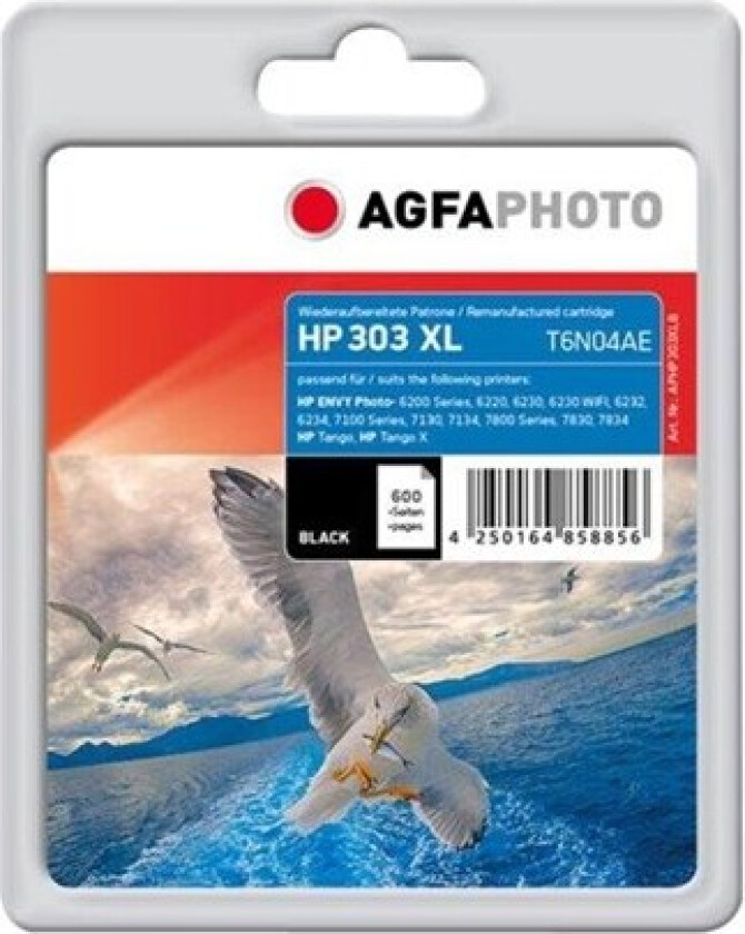 Photo - XL - black - compatible - remanufactured - ink cartridge - Blekkpatron Svart