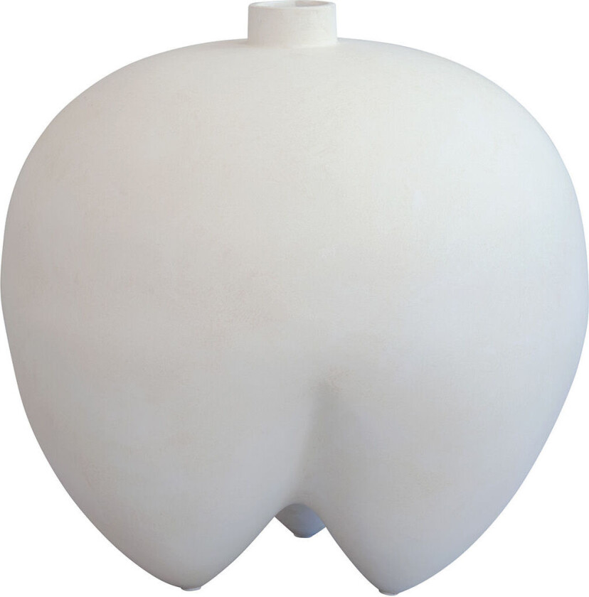 Sumo Vase Big Bone White