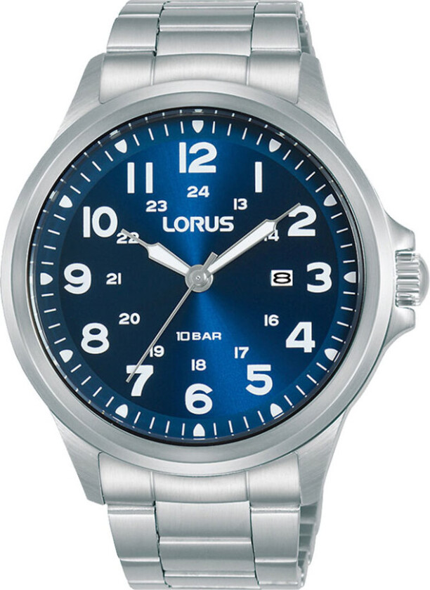 Mens RH993NX9 - Kvarts - Sølv - Herreklokker - Rustfritt stål - ledd m/pin - Mineral