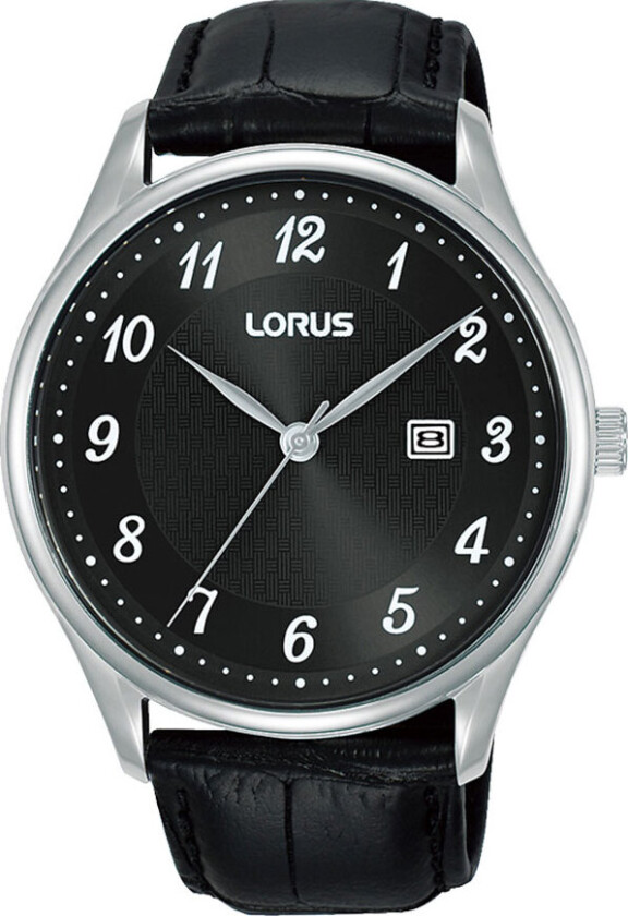 Mens RH911PX9 - Kvarts - Sølv - Herreklokker - Skinn - Mineral