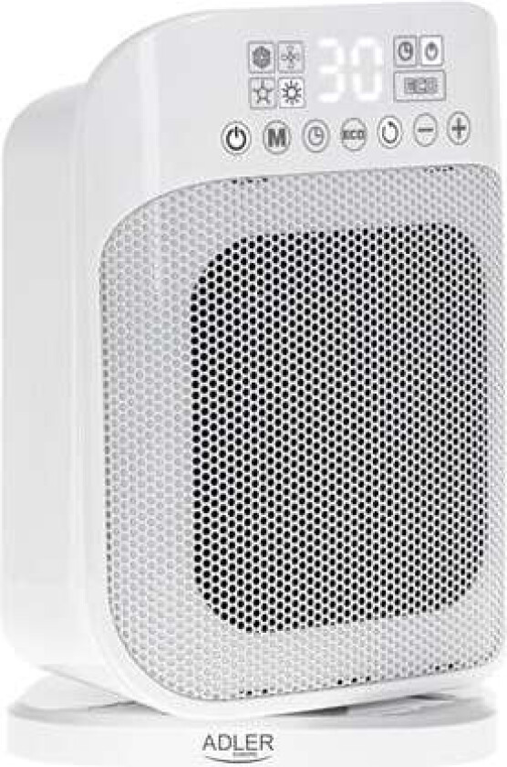 Bilde av Heater with Remote Control   AD 7727   Ceramic   1500 W   Number of power levels 2   Suitable for rooms up to 15 m²   White