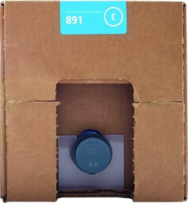 891 - Blue Ink Original - Blekkpatron Blå