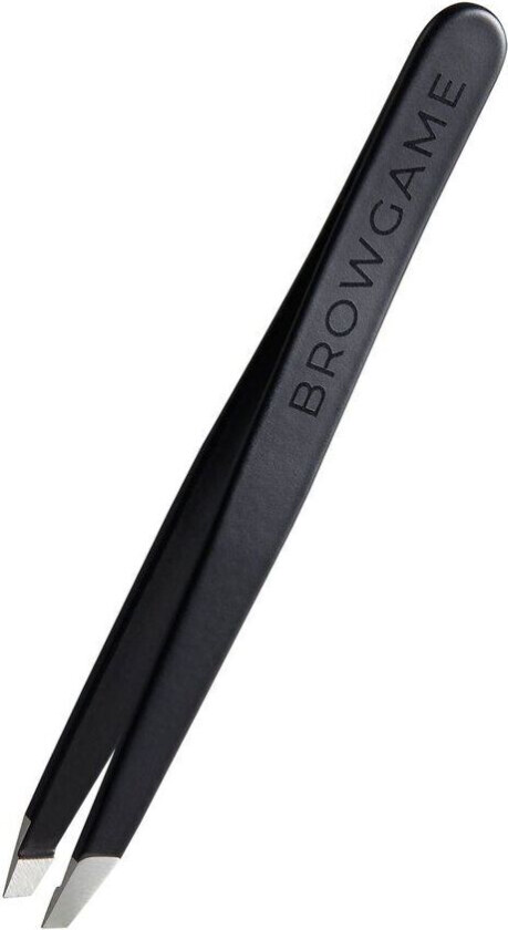 Signature Tweezer Slanted Soft Touch Blackout