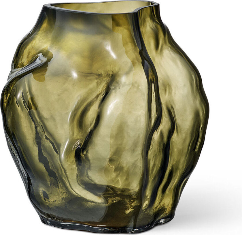Blaehr Vase Large Smoked Green