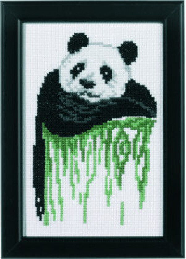 Broderisett Panda 14x19cm