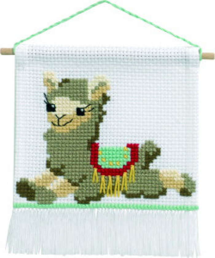 Broderisett My First Kit Llama 16x18cm