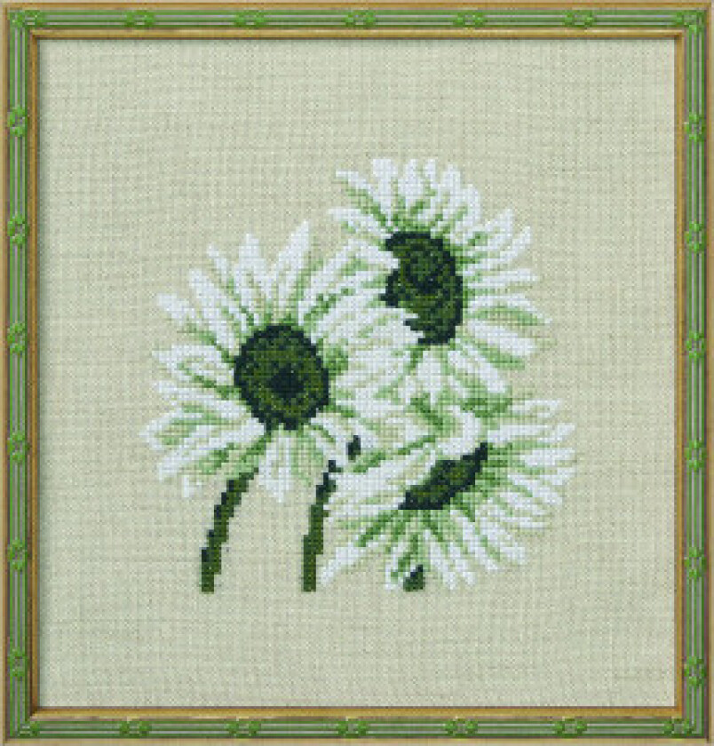 Broderisett Solsikke 18x19cm