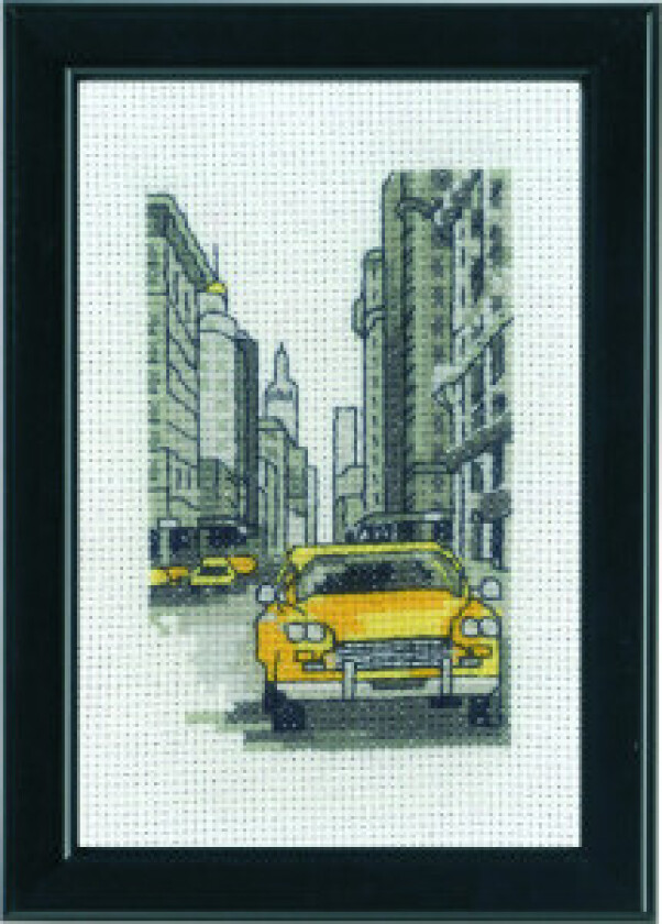 Broderisett New York 10x15cm