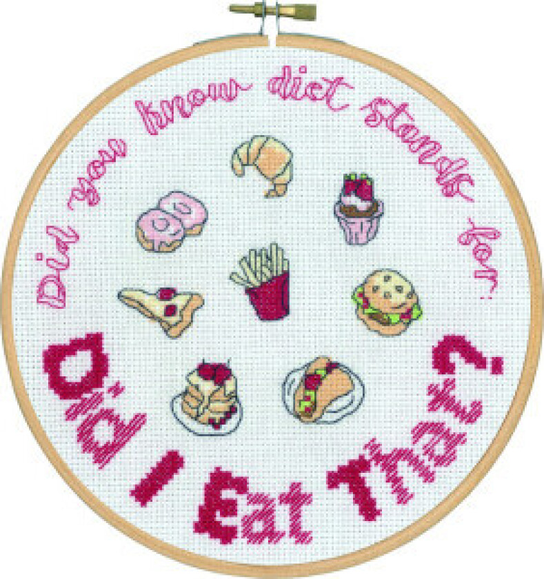 Broderisett Diet Ø20cm