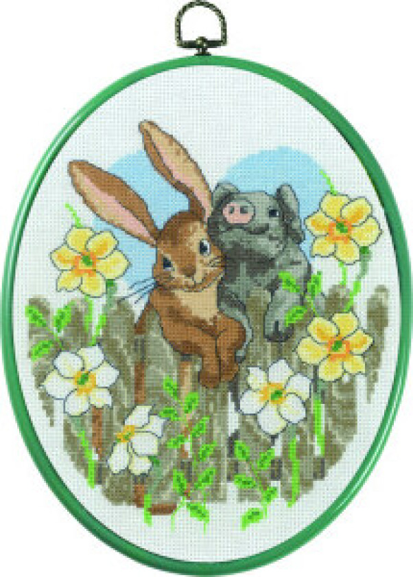 Broderikit New Friends 20x26cm