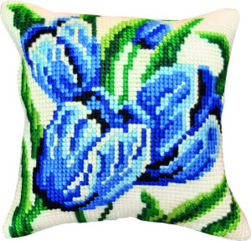 Broderisett Tulipaner stramaj m/tråd 35x35cm