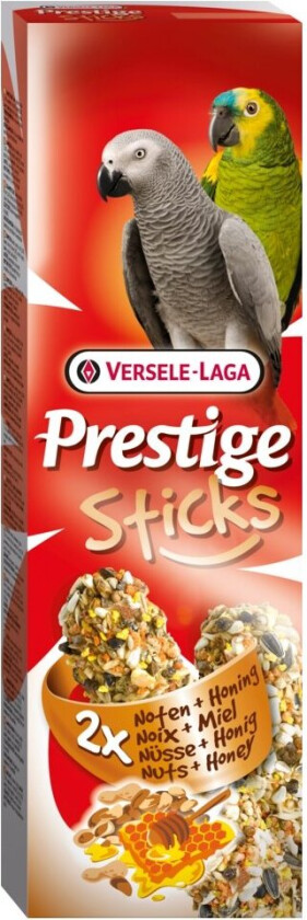 Prestige Sticks Papegøye Nøtter & Honning 140 g