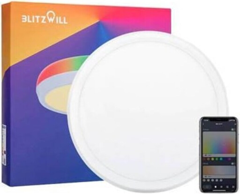 LED Smart Ceiling Light BlitzWill BW-CLT1