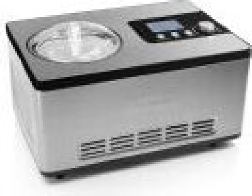 282604, Kompressor-iskremmaskin, 2 l, 20 min, 1 boller, LCD, 1,4 m