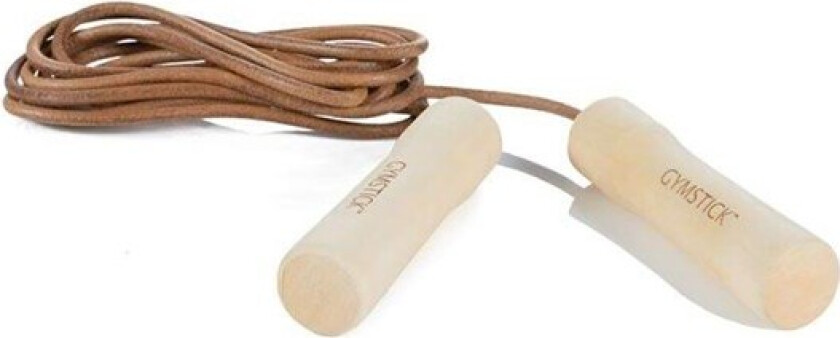 Leather Jump Rope - Wood