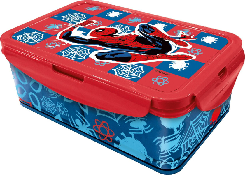 - Lunch Box w/Removable Compartments - Spider-Man (088808737-74745)
