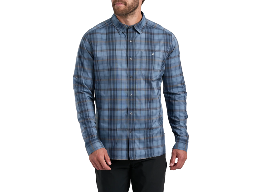 Kühl Men's Response Lite Longsleeve Blue Copper S, Blue Copper