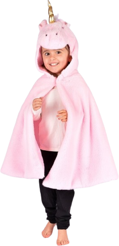 - Unicorn Cape - Pink (98-128 cm) (F9861)