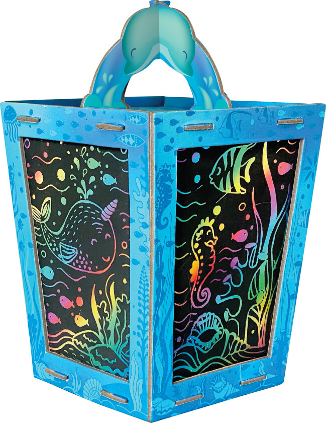 - Scratch Art Lantern - Totally Twilight Sea - (BC-1924)