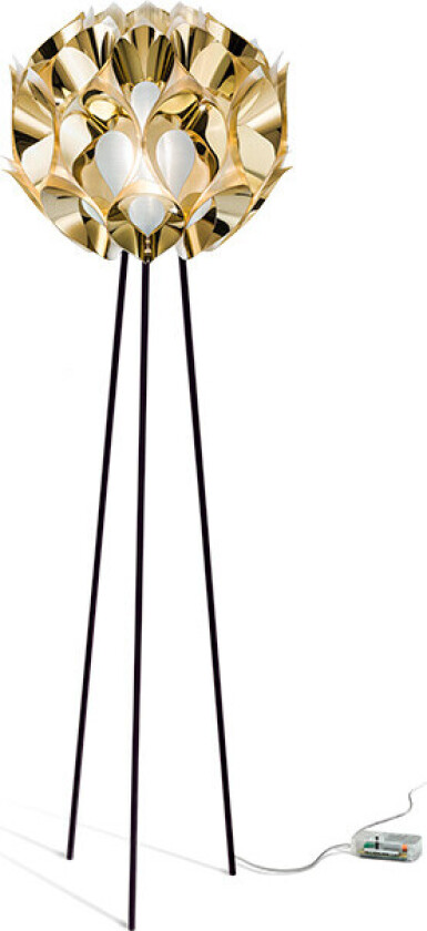 - Flora Gulvlampe Gull