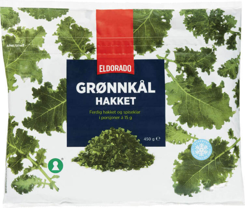 Grønnkål Hakket 450g