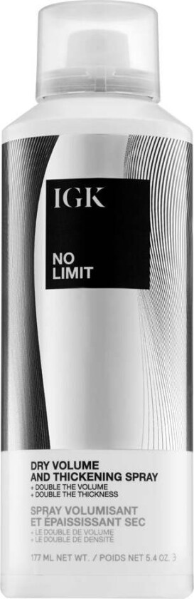 No Limit Dry Volume & Thickening Spray 177ml