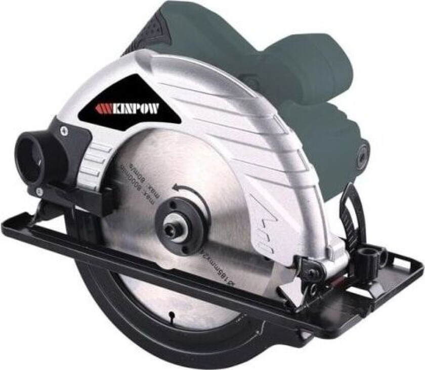 Kinpow Sirkelsag Kpcs1238 185mm 1200W
