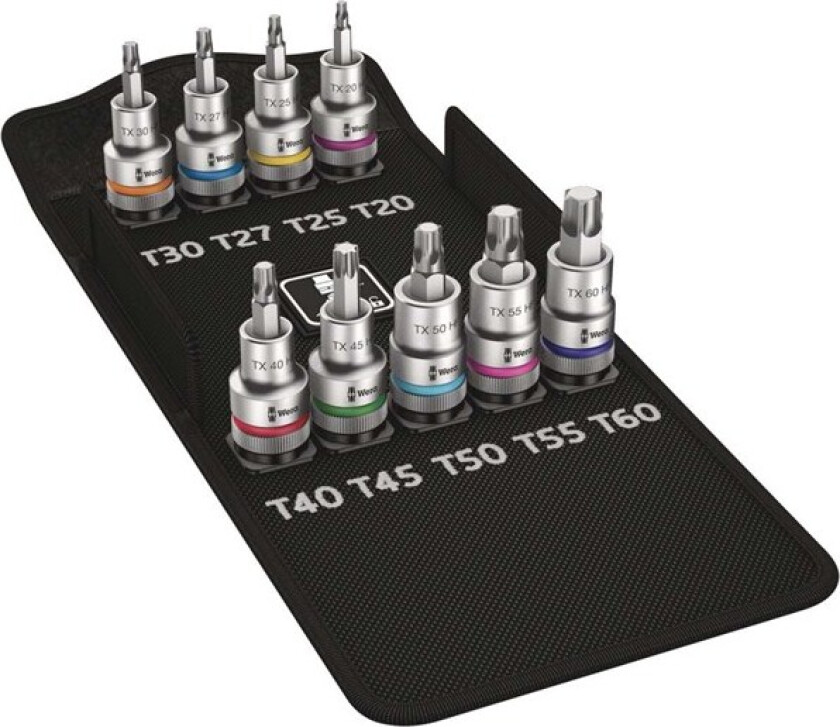 TORX® HF 1 Zyklop bit socket set