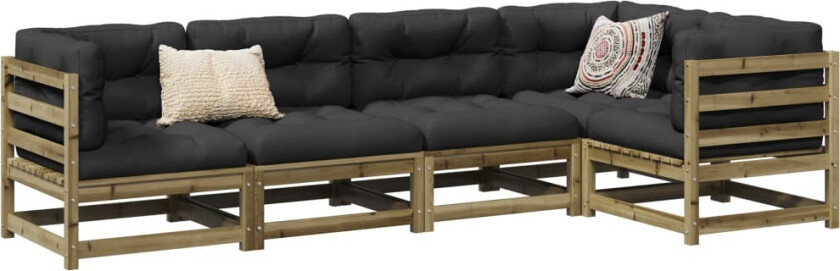 Hagesofagruppe 5 deler impregnert furu