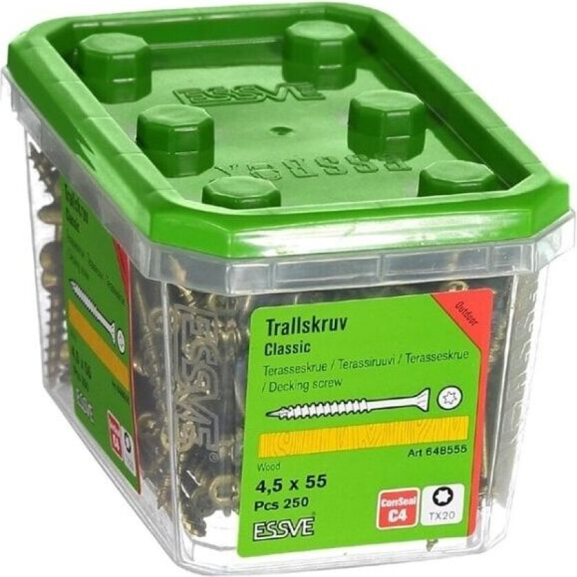 Essve 4,5X55 Decking Screw Cs-250