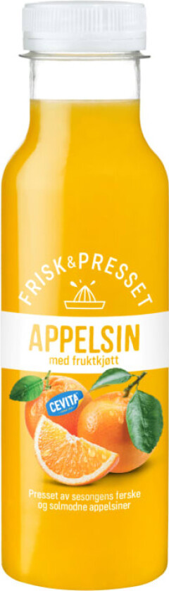 Appelsinjuice m/Fruktkjøtt 0,33l