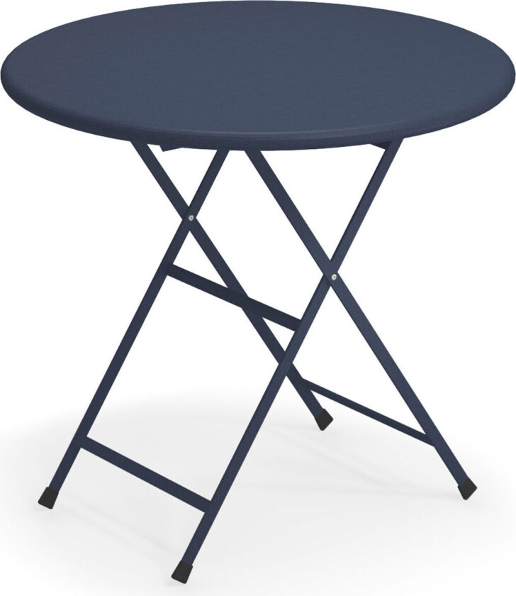 EMU Arc En Ciel Folding Round Table, Dark Blue
