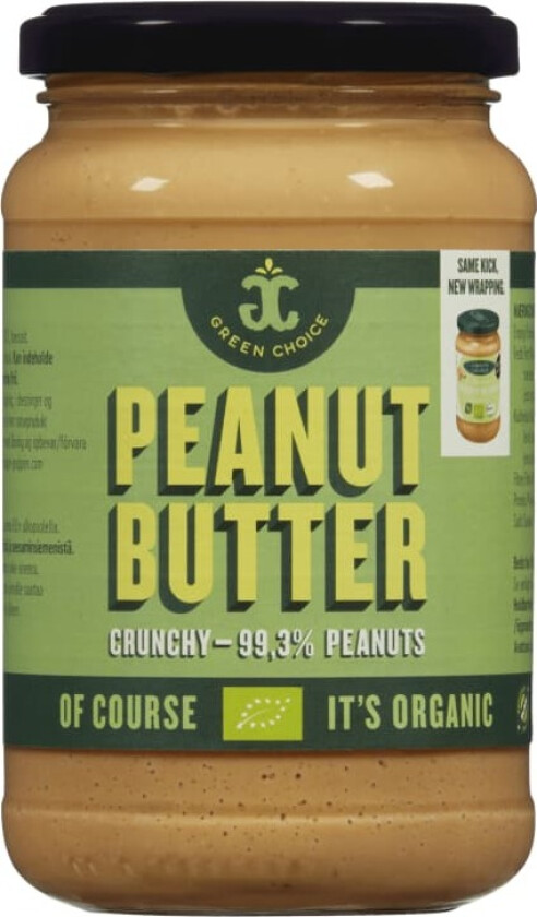 Peanøttsmør Crunchy 340g