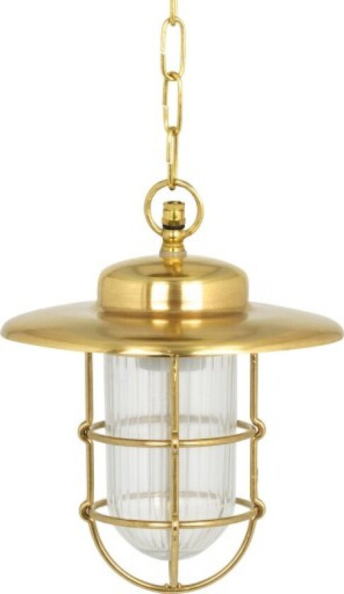 753K anheng med skjerm i messing IP44