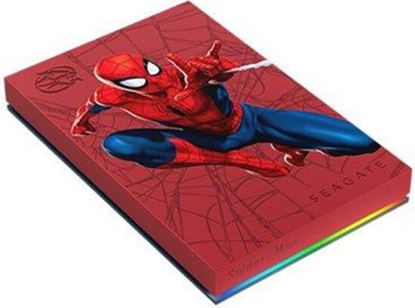 FireCuda - Spider-Man Special Edition - Ekstern Harddisk - 2TB - Rød