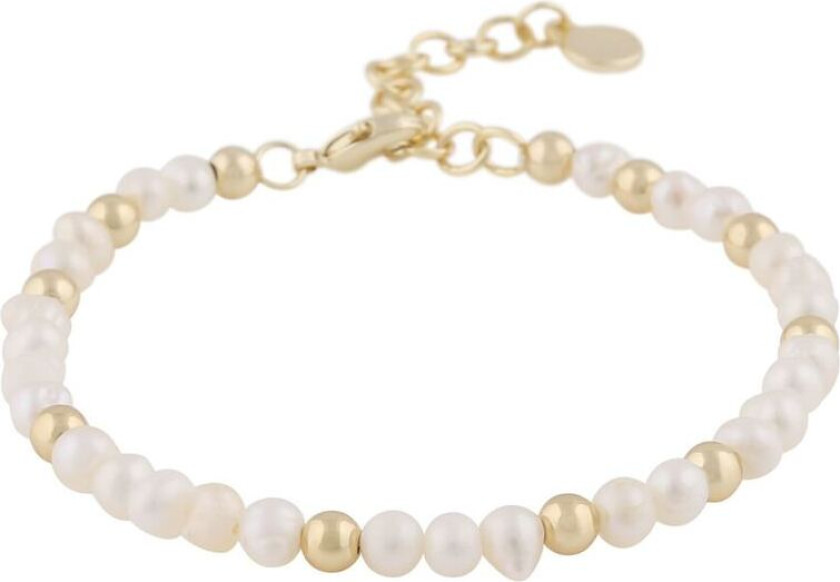 Snö Of Sweden Julie Small Bracelet Gold/White