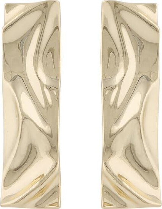 Snö Of Sweden Malibu Long Earring Plain Gold