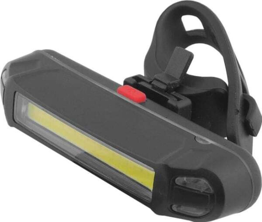 LED COB sykkellys hvit/rød 5 lysmoduser (LXLL87)