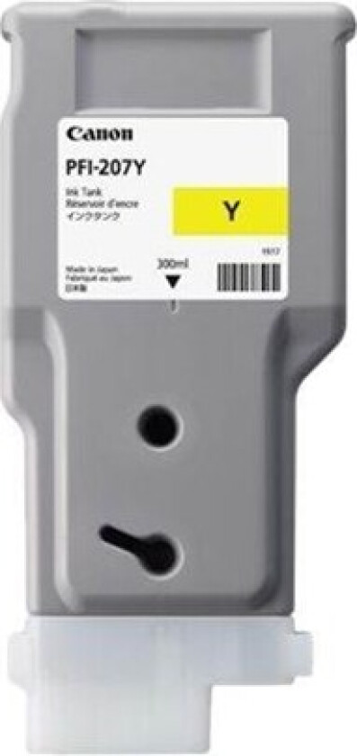 PFI-207 / 8792B001 Yellow - Blekkpatron Yellow