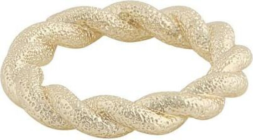 Snö Of Sweden Serena Twisted Ring Plain Gold S