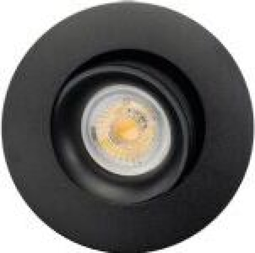 Bilde av Downlight Junistar Bio 3000K, sort, 8-pakning