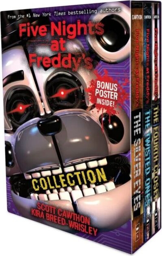 Five Nights at Freddy's 3-book boxed set av Kira Breed-Wrisley, Scott Cawthon