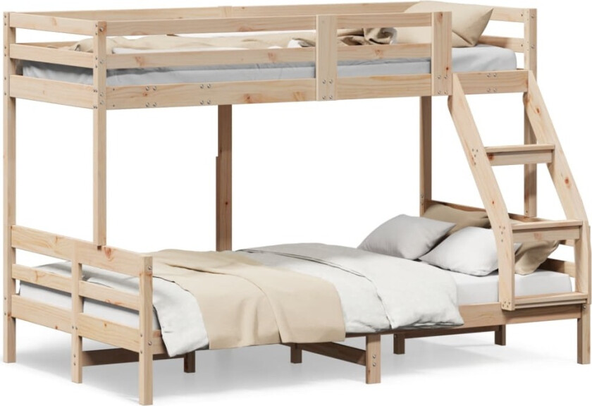 Køyeseng 90x200/120x200 cm heltre furu