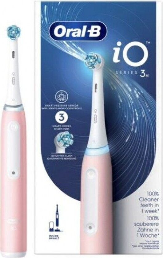 iO Series 3n Blush Pink elektrisk tandbørste