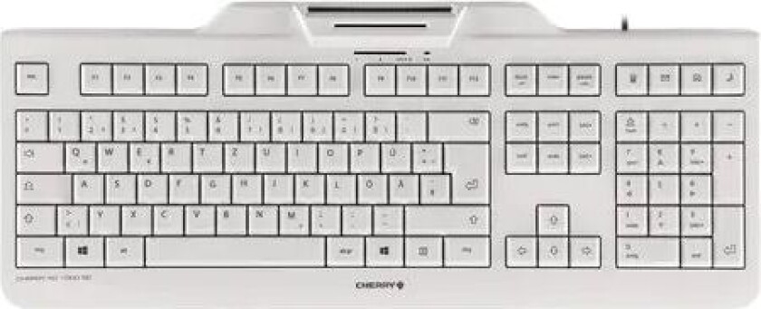 Cherry Kc 1000 Smartcard Kablet Nordisk Tastatur