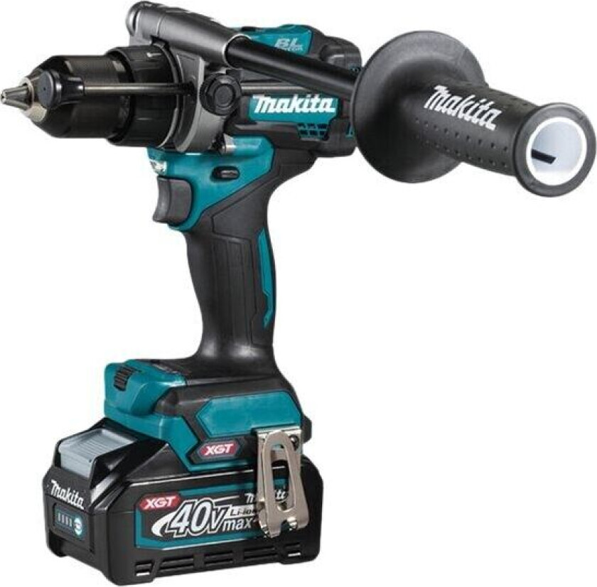 XGT HP001GM201 - Drill/driver - trådløs - 2 hastigheter - nøkkelfri borhylse 13 mm - 140 N·m - 2 batterier - 40 V